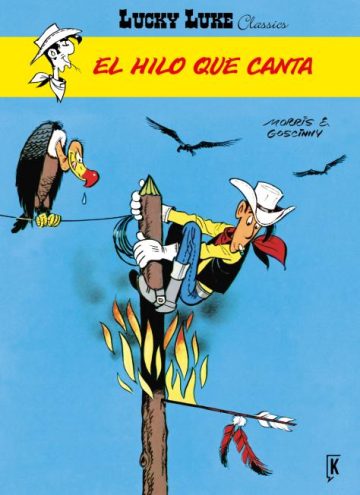 Portada de Lucky Luke. El hilo que canta