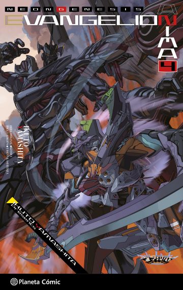 Portada de Evangelion Anima (novela) nº 04