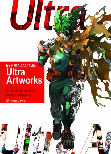 Portada de My Hero Academia: Ultra Works Art Book