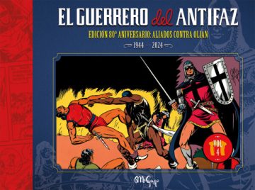 Portada de EL GUERRERO DEL ANTIFAZ: EDICIÓN 80º ANIVERSARIO vol. 04